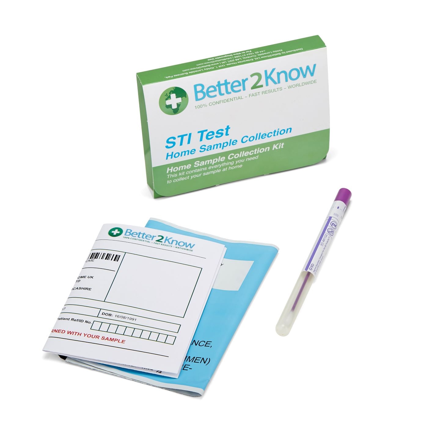 Chlamydia and Gonorrhoea Vaginal Swab Home Test
