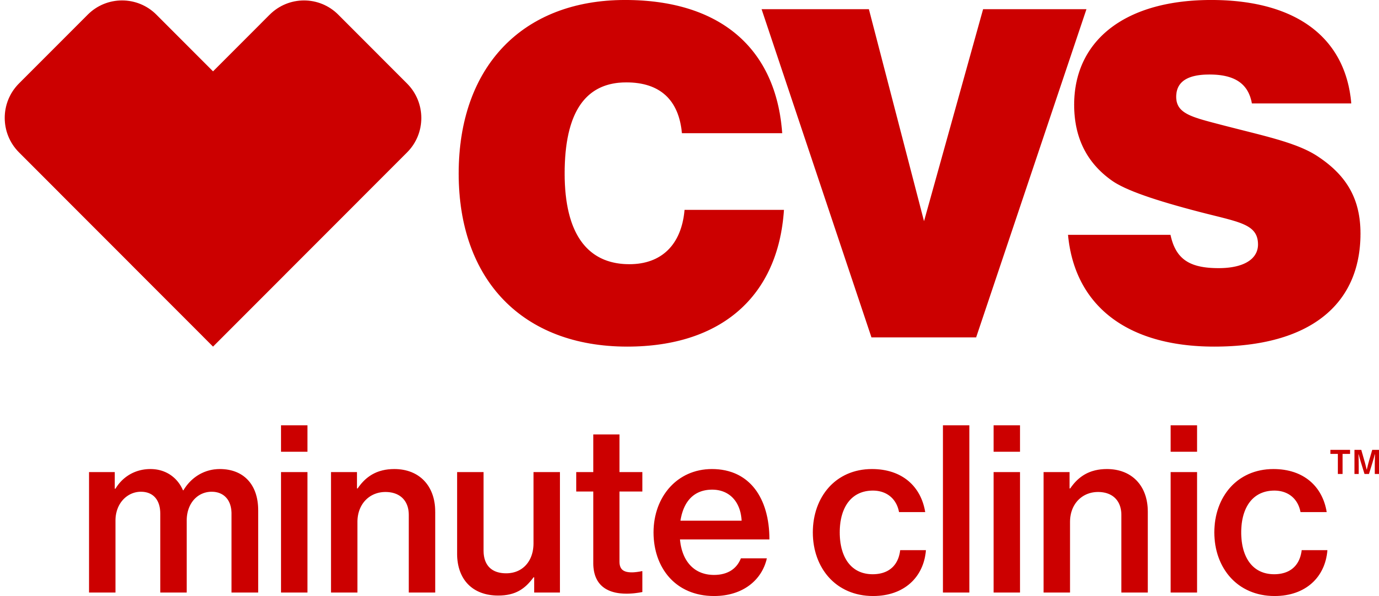 CVS MinuteClinic Logo Stacked