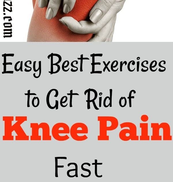 How Can I Get Rid Of Knee Pain At Home