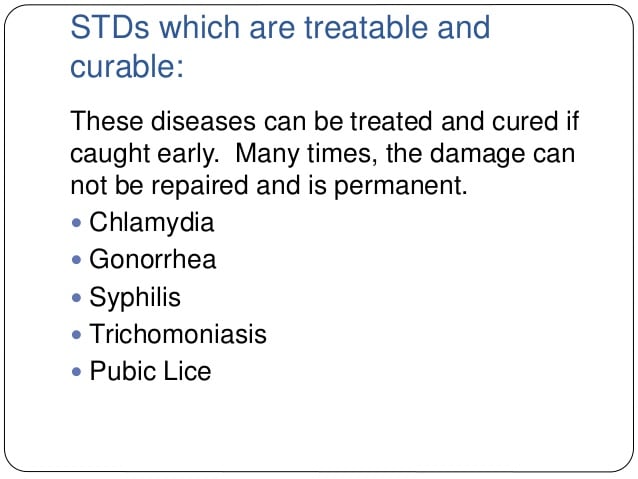Reproductive health: STDs